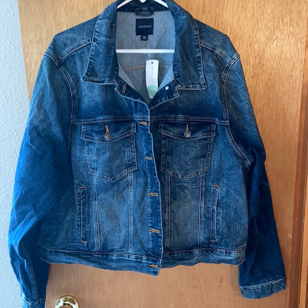 JustUSA 3x Boyfriend denim jacket